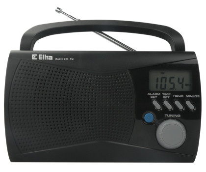 Radio i budzik ELTRA RO ELTRA KINGA Czarny